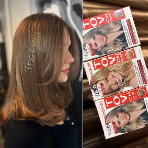Ash Brown Hair Colour Combo